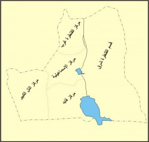 خريطة محافظة الإسماعيلية