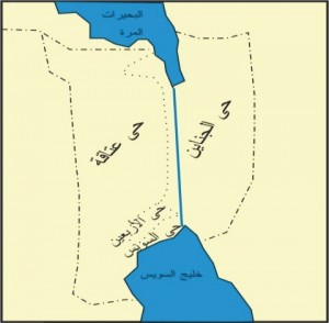 خريطة محافظة السويس
