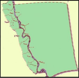 خريطة محافظة سوهاج الادارية